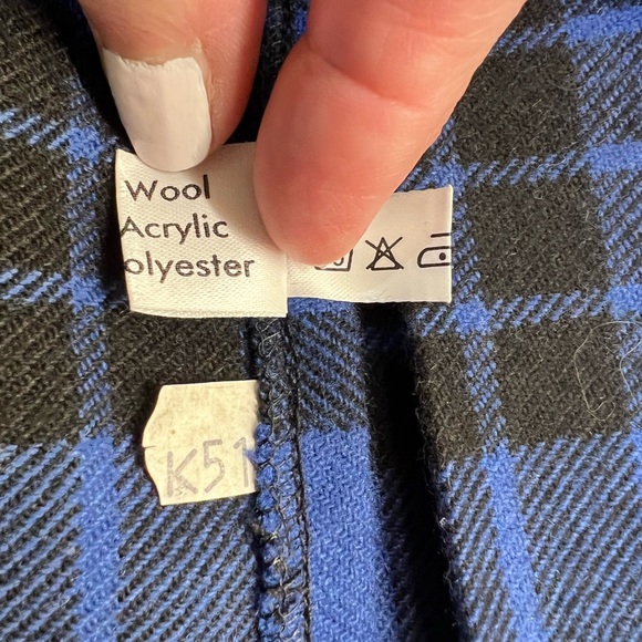 Kilt by O’Neil of Dublin Blue/black Elliot Tartan Size 22 4/5US Made in Ireland - Picture 6 of 7